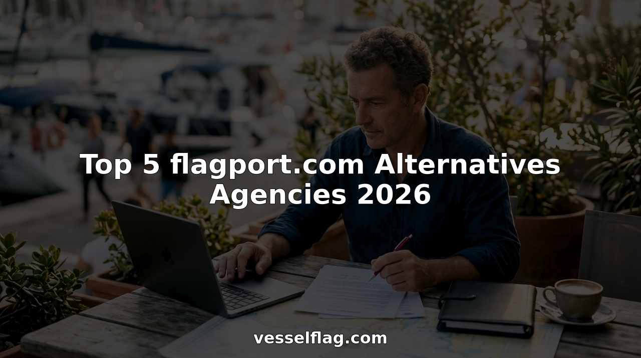 Maritime consultant reviewing yacht registration papers