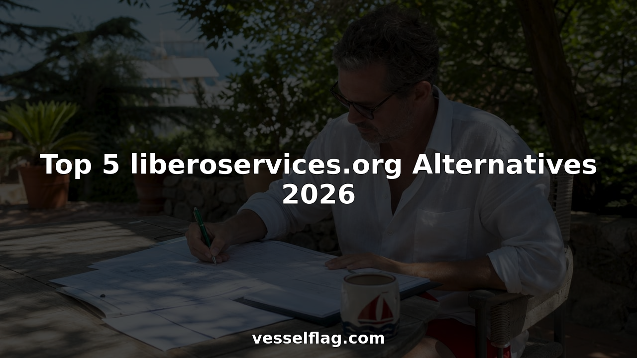 Yacht owner reviewing yacht registration service brochures