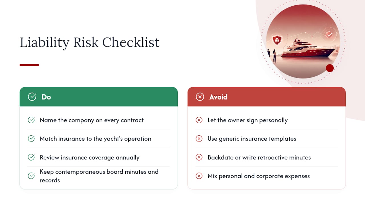 Liability and Risk Management Beyond the Basics — overview diagram
