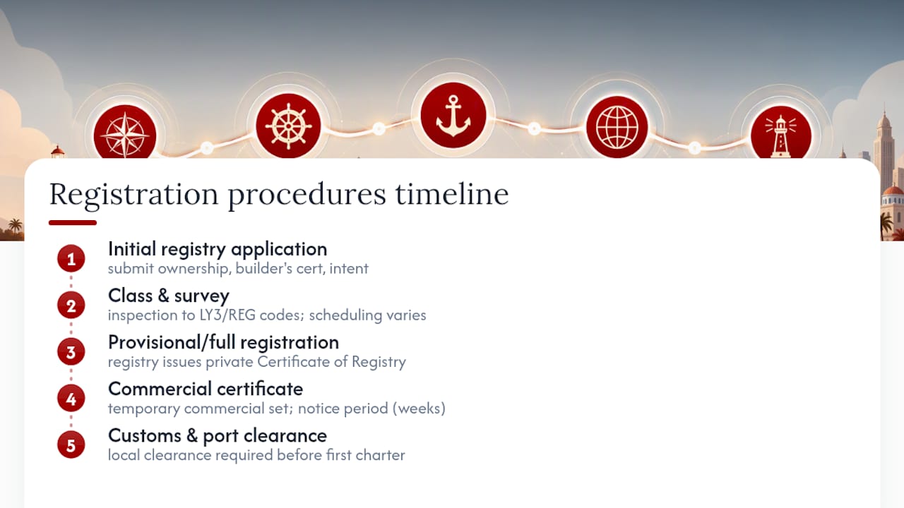 Step-by-Step: Registration Procedures, Authorities, and Timelines — overview diagram