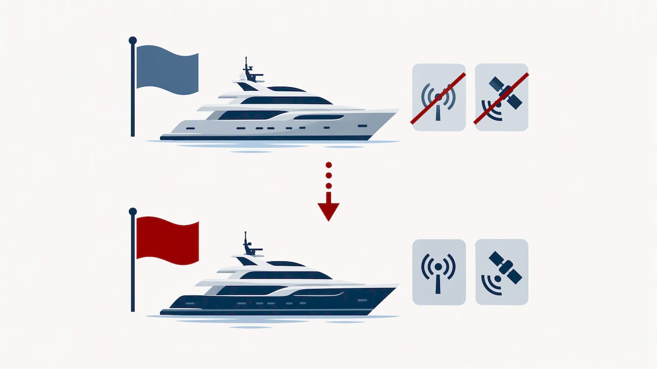 Reflagging changes a yacht’s call sign and MMSI
