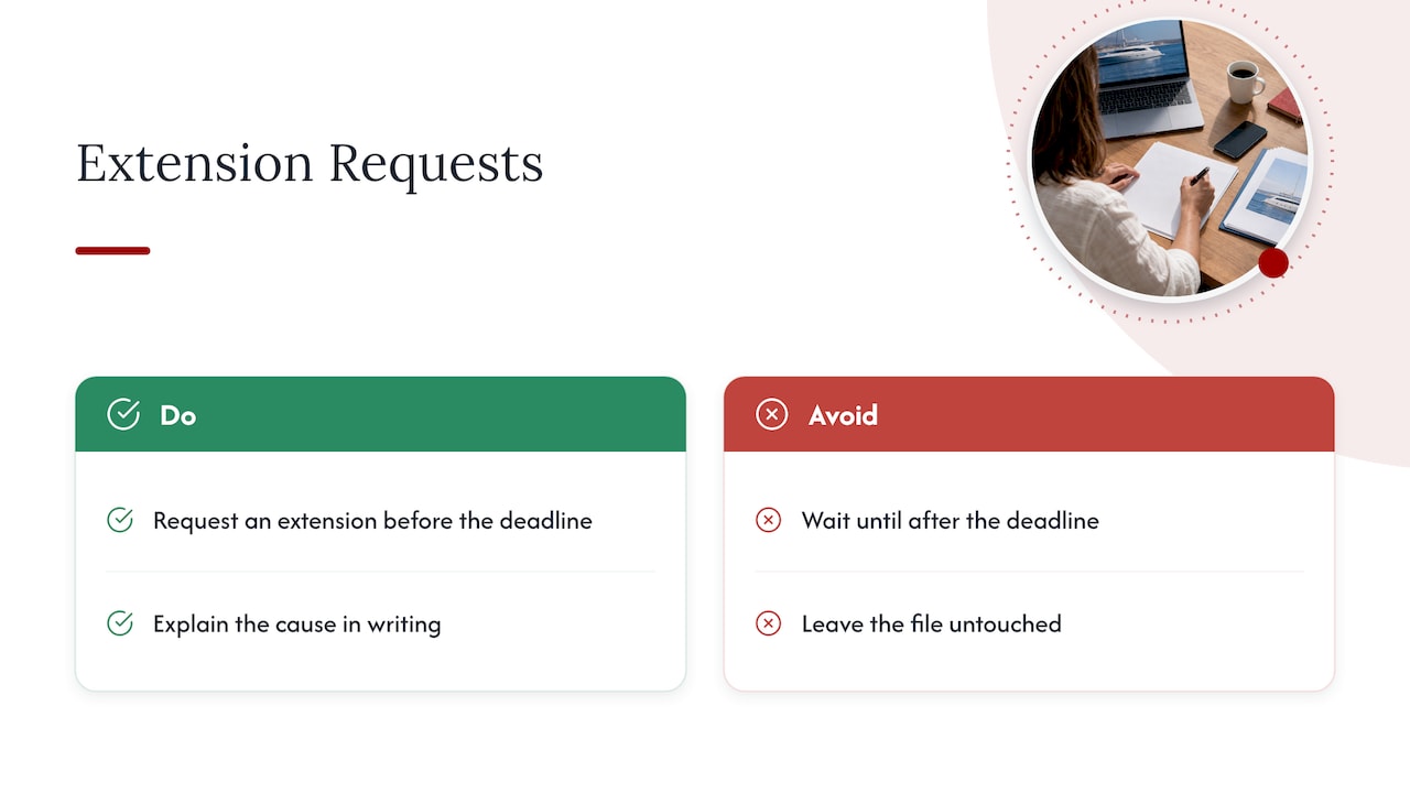 Extensions are not automatic — overview diagram